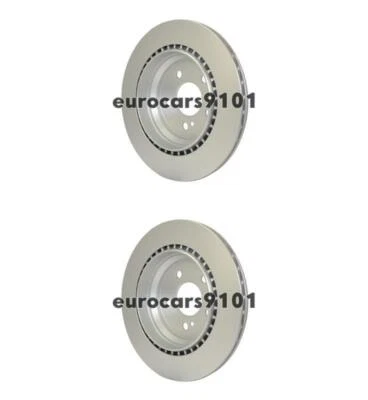 Rotores de freno de disco traseros Mercedes S500 Hella-PAGID (2) 355106912 2204230212 Foto 1 de 2