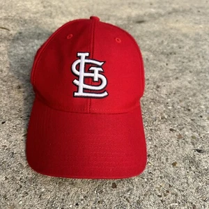 Twins Enterprise Snapback Hat Men's One Size Red St. Louis Cardinals Vintage 90s - Picture 1 of 9