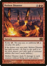 Molten Disaster Future Sight PLD Red Rare MAGIC THE GATHERING CARD ABUGames