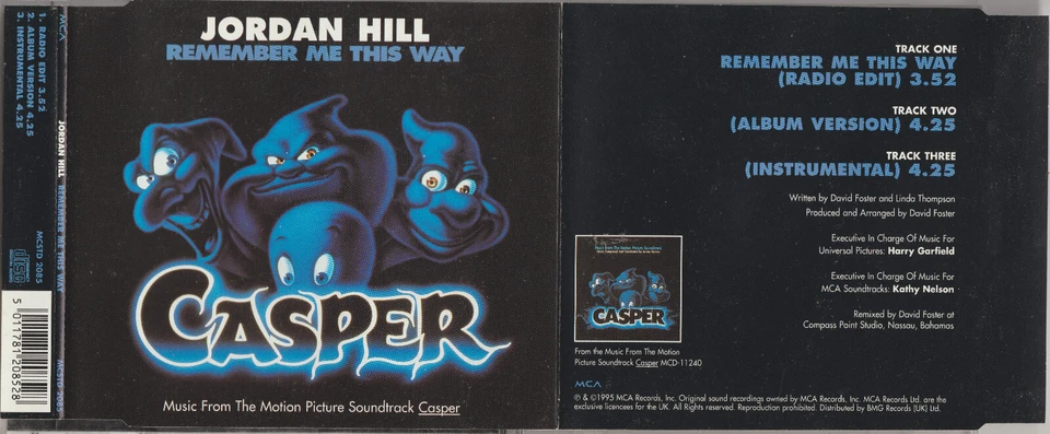 Jordan Hill - Remember Me This Way [3 Track Maxi CD] - Bild 1 von 1