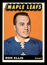 1965-66 Topps #82 Ron Ellis Maple Leafs ROOKIE Beauty NRMT