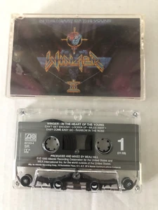 Winger IN THE HEART OF THE YOUNG 1990 Atlantic Cassette - Picture 1 of 7