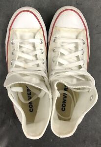 Unisex Converse Chuck Taylor All Star Hi Top Shoe M7650C Color White - READ