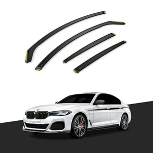 BMW 5 Series G30 2017-2023 4 Door Saloon Wind Deflectors 4pc Tinted - Picture 1 of 10