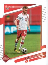 Kamil Jozwiak 2021-22 Donruss Road to World Cup Qatar Soccer Card #115 Poland