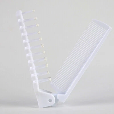 Escova de cabelo portátil dobrável bolso pente de cabelo antiestático hotel ferramenta de viagem - Imagem 1 de 4