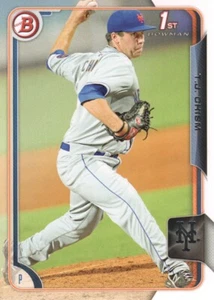 2015 Bowman Prospects Baseball #BP77 T.J. Chism - Picture 1 of 2
