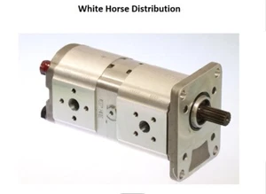 New Tandem Hydraulic Pump Fits Kubota M4950 - Picture 1 of 6