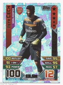 2015 / 2016 EPL Match Attax 100 Club (461) Petr CECH Arsenal - Picture 1 of 1