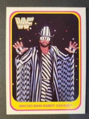 1991 Merlin WWF Italian Trading Card #115 MACHO MAN RANDY SAVAGE - Image 1 of 2