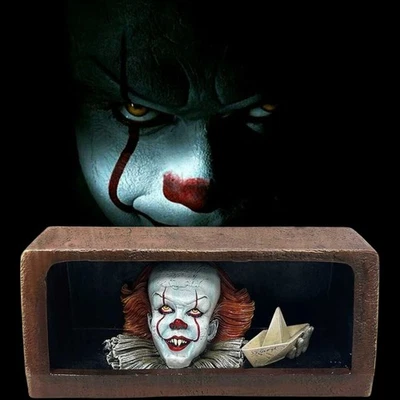 NemesisNow, Drain Scene Pennywise, Sound Activated, Light Up IT Ornament - Image 1 of 4