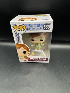 Funko Pop! Disney Frozen 2 - Young Anna In Green Nightgown - New In Box #589 - Picture 1 of 6