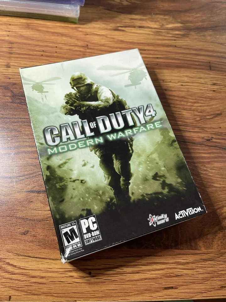 Call of Duty 4: Modern Warfare (PC DVD) Brand NEW Sealed Box 2007 -- dent in box - Image 1 of 2