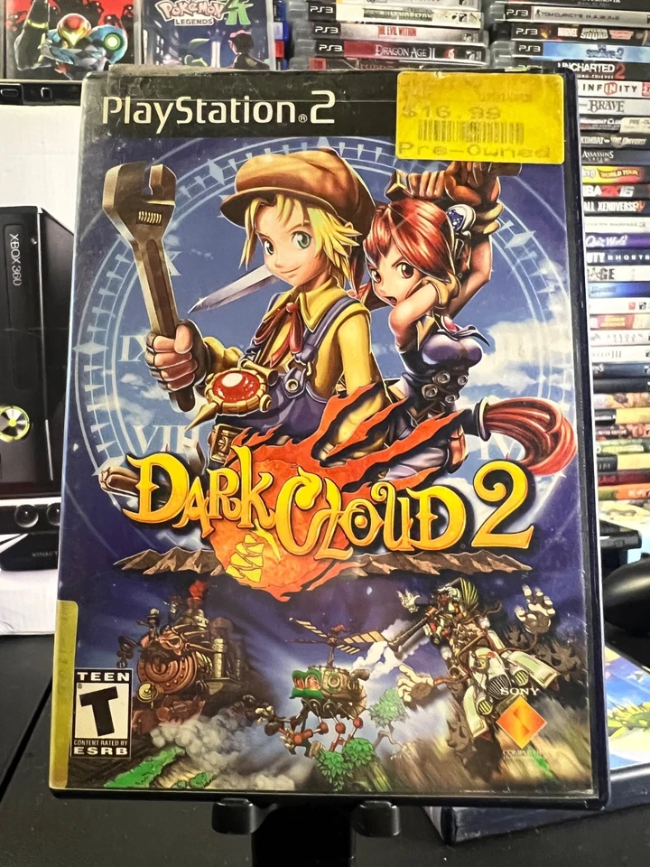Sony Playstation 2 PS2 Dark Cloud 2 necesita limpieza funciona totalmente probado  Foto 1 de 4
