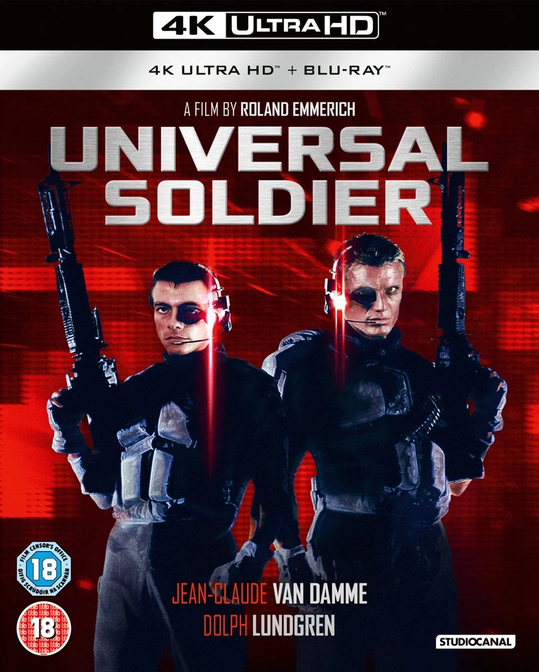Universal Soldier 4k Ultra HD Blu-ray UK 4k BLURAY
