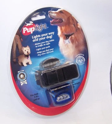 CPA SYSTEMS LUZ CACHORRO PARA SEGURIDAD EN LA NOCHE ILUMINADO COLLAR PERRO LUZ LED AZUL NUEVO EN PAQUETE Foto 1 de 4