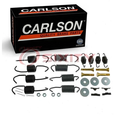 Kit de herrajes de freno de tambor trasero Carlson para Ford LN8000 1981-1983 zapata servicio ob Foto 1 de 4