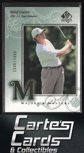 Retief Goosen 2002 Upper Deck SP Authentic #135 1548/3499 - Picture 1 of 2