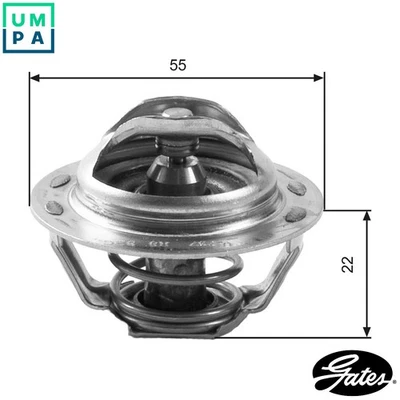 THERMOSTAT COOLANT TH13783G1 FOR PEUGEOT 306/Break/Convertible/Hatchback 406 306 - Image 1 of 4