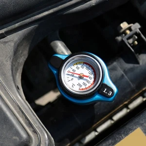 Universal Thermo Thermostatic Radiator Cap Cover With Water Temperature Gauge TD - Picture 1 of 6