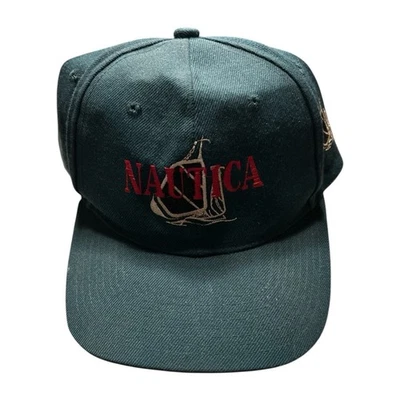Sombrero Nautica Bootleg Vintage Años 90 Bordado Foto 1 de 4