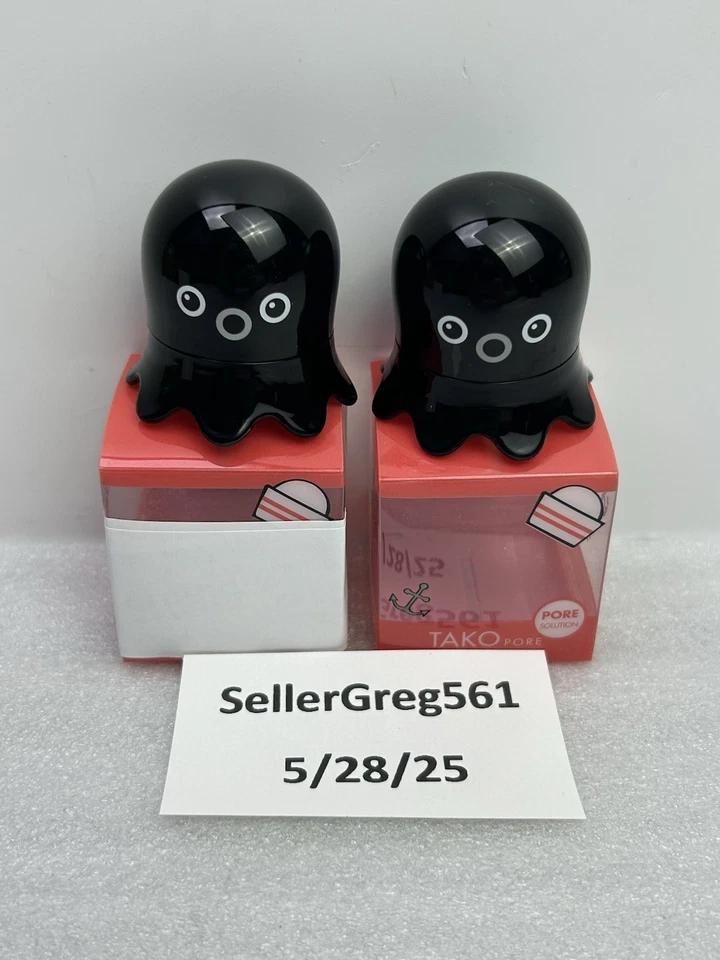 Black TONYMOLY Tako Pore Blackhead Scrub Stick Exfoliates Pores Exp 03/27 2PK - Image 1 of 4