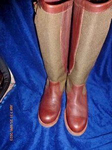 NUOVI STIVALI DA EQUITAZIONE CHIPPEWA A PROVA DI SERPENTE MISURA 71/2M 81/2 W - Foto 1 di 13