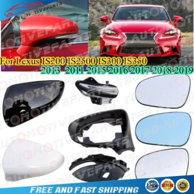 Side Mirror Cover for Lexus IS200 IS2500 IS300 350 2013 -19 Lens Frame Lower Cap - Изображение 1 из 4