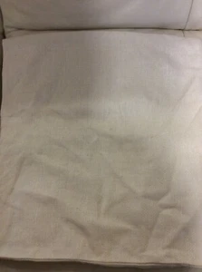 West Elm Silk Hand Loomed Square Pillow Cover NEW 20x20 Stone White - Picture 1 of 1