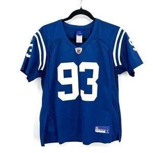 REEBOK NFL Indianapolis Colts Dwight Freeney Blue Stitched Jersey Kids Large - Picture 1 of 6