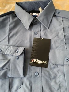 NWT Blauer Rayon Blend Uniform Police Shirt L/S Washington MPD 46 Reg HB1 - Picture 1 of 4