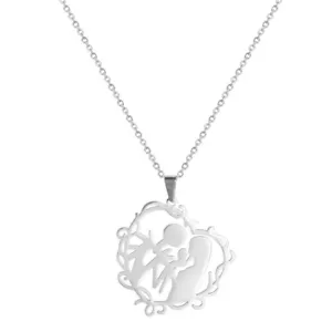 JAKE SKELLINGTON & SALLY NIGHTMARE BEFORE CHRISTMAS PENDANT NECKLACE - Picture 1 of 6