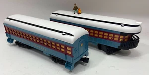 Lionel The Polar Express 7-11022 Replacement Passanger Car & Observation Car - Picture 1 of 9