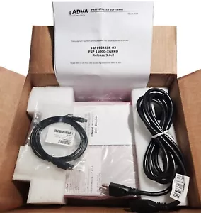 ADTRAN/ADVA FSP 150-XG116Pro Carrier Ethernet Demarcation Unit w/PS Cord & Cable - Picture 1 of 3