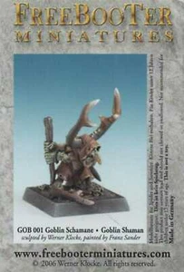 Freebooter's Fate: Goblin Schamane & Basenset Schlachtfeld  #GOB 001 & ZUB 006 - Bild 1 von 2