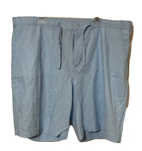 Boca Classics Shorts Linen Blend Island Wear Mens NWT Blue Size XXL Old Money - Picture 1 of 5