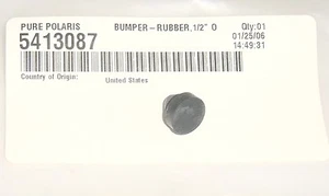 POLARIS PURE OEM NOS ATV SNOWMOBILE 1/2" BUMPER PLUG 5413087 - Picture 1 of 2