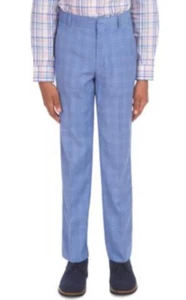Tommy Hilfiger Boys' Flat-front Dress Pant Boy size 12 in Blue Cool NWT - Picture 1 of 1