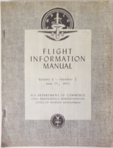 US Flight Information Manual Volume 5 Number 2 June 15, 1951 - Imagen 1 de 4