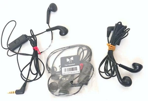 TELÉFONO CABEZAL ESTÉREO LG 3,5 MM CON MICRÓFONO INCORPORADO, NUNCA USADO 3 PIEZAS - NUEVO (CRESYN) - Imagen 1 de 6