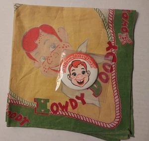 TV Howdy Doody Scarf and Pin - Picture 1 of 1
