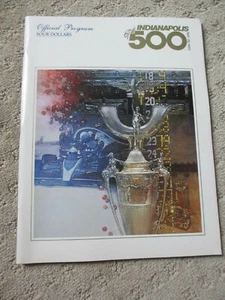 1983 Indianapolis Motor Speedway Indy 500 Race program- Tom Sneva winner! * - Picture 1 of 2