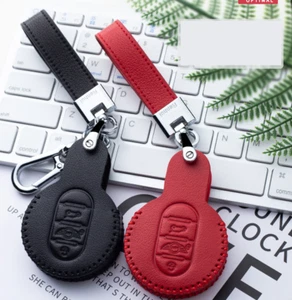 Leather Key Case Chain Holder Cover Mini Cooper ONE/S CLUBMAN F60 F55 F56 F54 - Bild 1 von 11