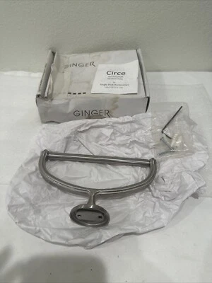 Anillo de toalla de circo de jengibre. Níquel satinado 2705/SN Foto 1 de 4