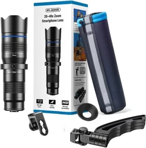 HD 20-40X Telephoto MobilePhone/Zoom Lens & tripod Telescope RRP £89.99 - Zdjęcie 1 z 9