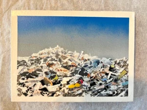 Jeff Gillette - Mickey Landfill #6 Signed Original Painting Mixed Media on Wood - Picture 1 of 3