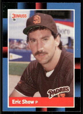 1988 Donruss #387b Eric Show - Image 1 of 2