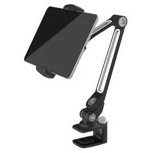 Support Tablette Bras en Aluminium Robuste Réglable Clip iPad Smartphone Télé... - Afbeelding 1 van 8