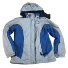 Schoffel Venturi Women Hooded Jacket Coat Size 36 UK 10 Blue