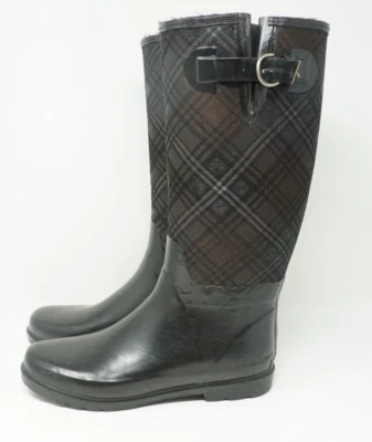 Bota de lluvia Banana Republic para mujer de goma talla 11 hebilla lateral ajustable Foto 1 de 4